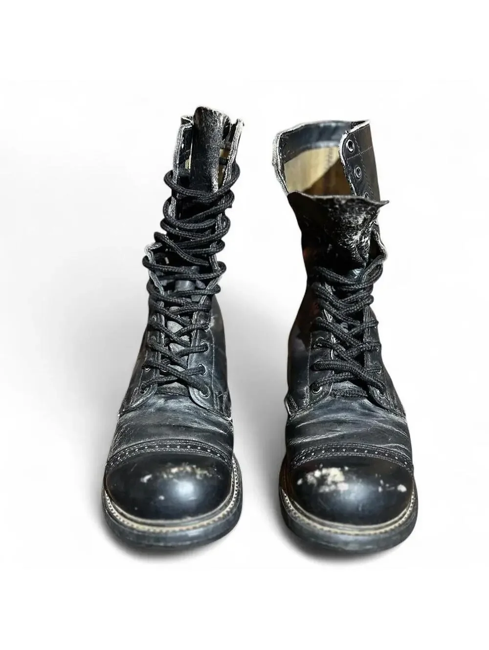 Vintage Double H Quality Combat Jump Boots